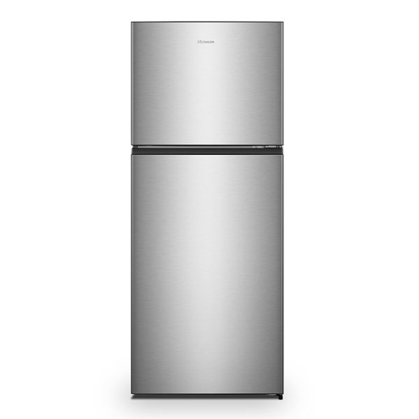 Refrigerador Hisense de 14 pies Inverter en color plata con sistema Multi AirFlow.