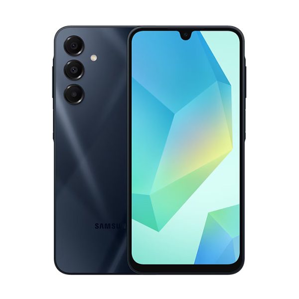 amsung Galaxy A16 en color negro con diseño elegante y pantalla Super AMOLED